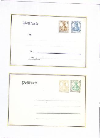 1872-1950, Extensive collection of Germany in ten stockbooks