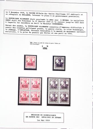 1872-1950, Extensive collection of Germany in ten stockbooks