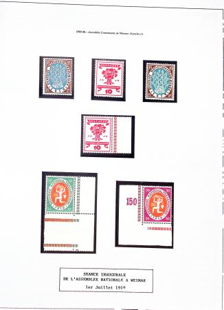 1872-1950, Extensive collection of Germany in ten stockbooks