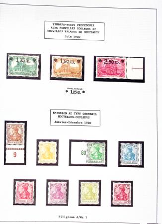 1872-1950, Extensive collection of Germany in ten stockbooks