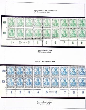 1872-1950, Extensive collection of Germany in ten stockbooks