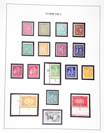 1872-1950, Extensive collection of Germany in ten stockbooks