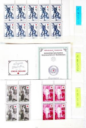1952-1992, Lot de France neuf pour faciale, en quantité