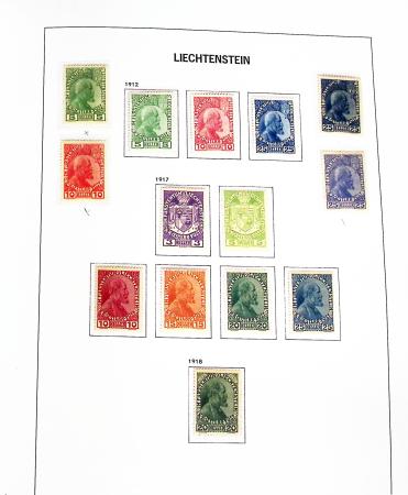 1912-2020, Practically complete and very fine mint collection