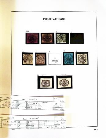 1852-1992, Collection complète du Vatican, avec à noter