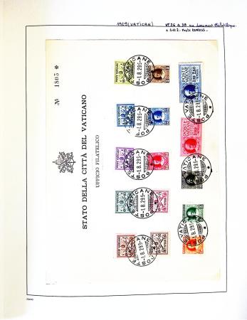 1852-1992, Collection complète du Vatican, avec à noter