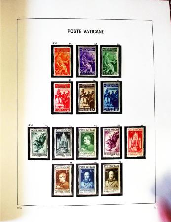 1852-1992, Collection complète du Vatican, avec à noter