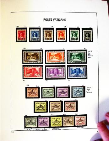 1852-1992, Collection complète du Vatican, avec à noter
