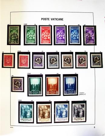 1852-1992, Collection complète du Vatican, avec à noter