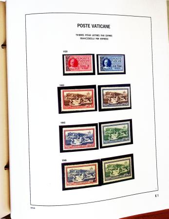 1852-1992, Collection complète du Vatican, avec à noter