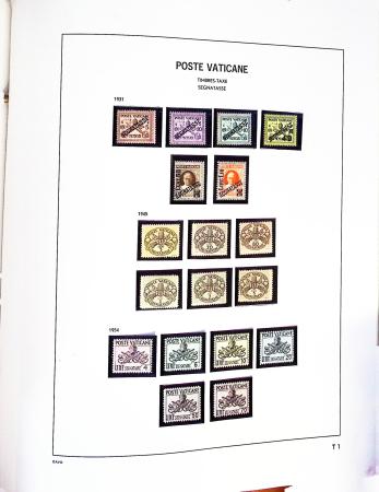 1852-1992, Collection complète du Vatican, avec à noter