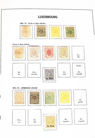 1852-2020, Attractive mint collection in three hingeless