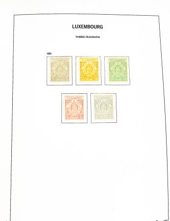 1852-2020, Attractive mint collection in three hingeless