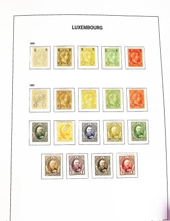 1852-2020, Attractive mint collection in three hingeless