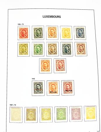 1852-2020, Attractive mint collection in three hingeless