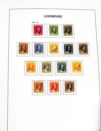 1852-2020, Attractive mint collection in three hingeless