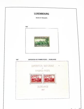 1852-2020, Attractive mint collection in three hingeless