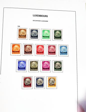 1852-2020, Attractive mint collection in three hingeless