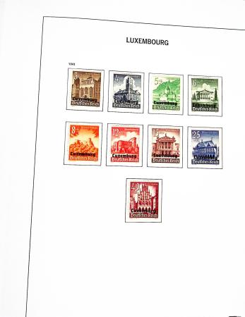 1852-2020, Attractive mint collection in three hingeless