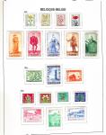 1849-2020, Extensive collection of Belgium in 11 Davo