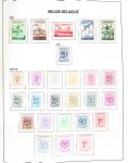 1849-2020, Extensive collection of Belgium in 11 Davo