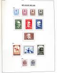 1849-2020, Extensive collection of Belgium in 11 Davo