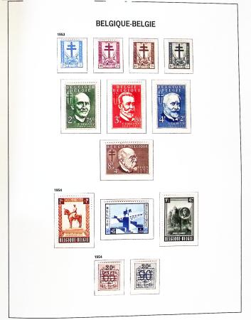 1849-2020, Extensive collection of Belgium in 11 Davo