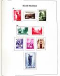 1849-2020, Extensive collection of Belgium in 11 Davo