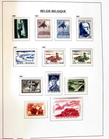1849-2020, Extensive collection of Belgium in 11 Davo