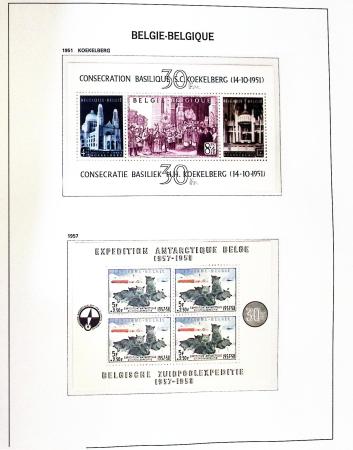 1849-2020, Extensive collection of Belgium in 11 Davo