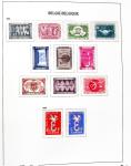 1849-2020, Extensive collection of Belgium in 11 Davo