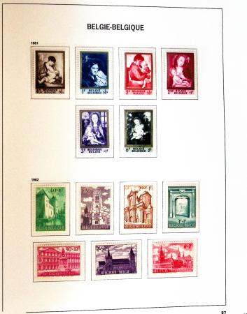 1849-2020, Extensive collection of Belgium in 11 Davo