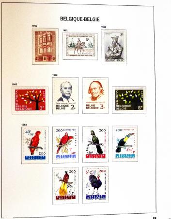 1849-2020, Extensive collection of Belgium in 11 Davo