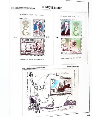 1849-2020, Extensive collection of Belgium in 11 Davo