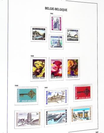 1849-2020, Extensive collection of Belgium in 11 Davo