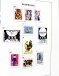 1849-2020, Extensive collection of Belgium in 11 Davo