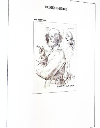 1849-2020, Extensive collection of Belgium in 11 Davo