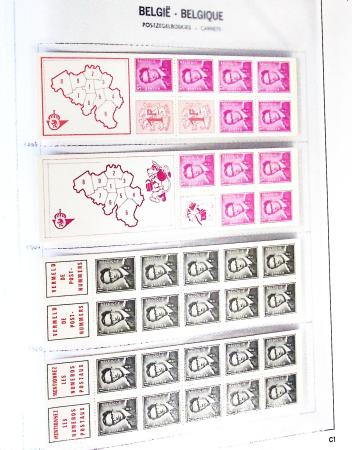 1849-2020, Extensive collection of Belgium in 11 Davo