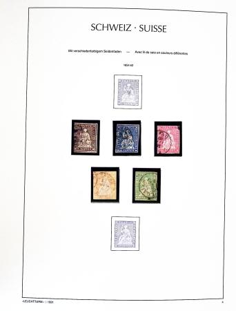1862-1995, Mint collection in two albums incl. some