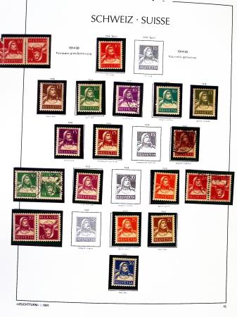 1862-1995, Mint collection in two albums incl. some