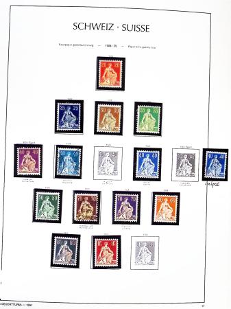 1862-1995, Mint collection in two albums incl. some