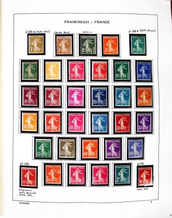 1900-1985, Belle collection de France neuf en 2 volumes,