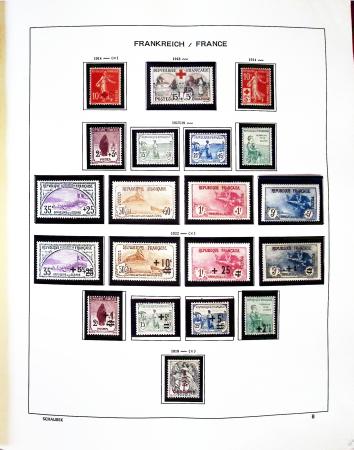 1900-1985, Belle collection de France neuf en 2 volumes,