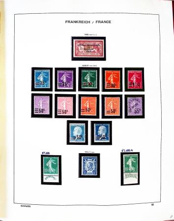 1900-1985, Belle collection de France neuf en 2 volumes,