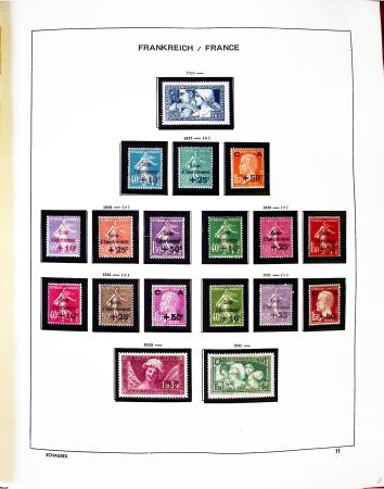 1900-1985, Belle collection de France neuf en 2 volumes,