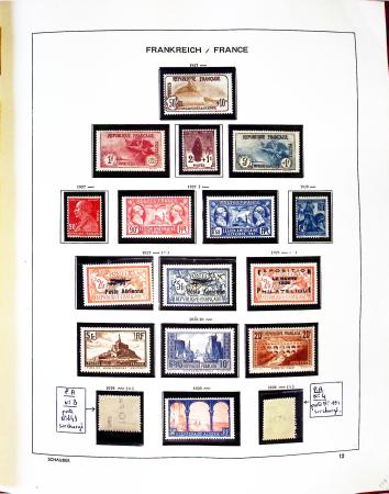 1900-1985, Belle collection de France neuf en 2 volumes,