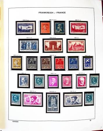 1900-1985, Belle collection de France neuf en 2 volumes,
