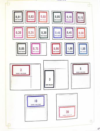 1900-1985, Belle collection de France neuf en 2 volumes,