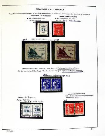 1900-1985, Belle collection de France neuf en 2 volumes,