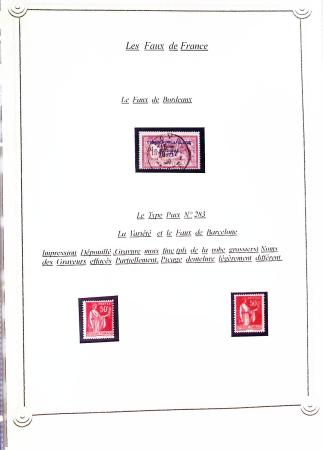1920-2005 Collection de timbres avec variétés de couleurs,